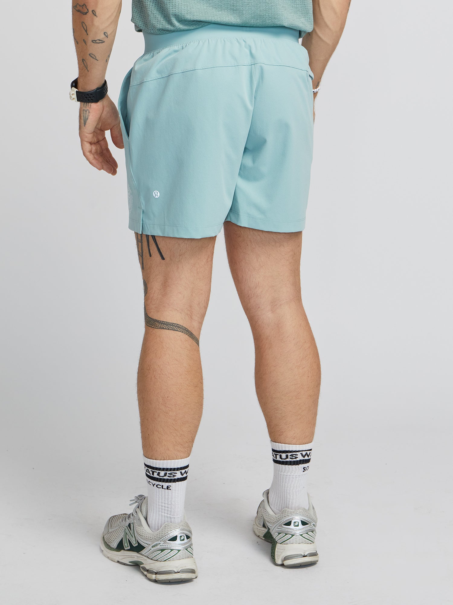 Men | Lululemon | Zeroed In 5" Linerless BARN | Frosted Jade