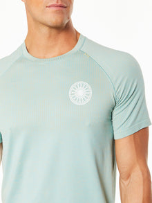 Lululemon | Metal Vent Tech Short-Sleeve Shirt | Cyan Blue