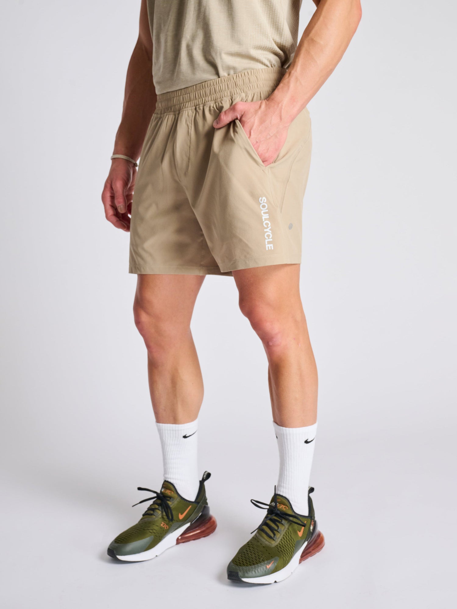 Men | Lululemon | Pace Breaker Short 5" Lined | Sheer Oak