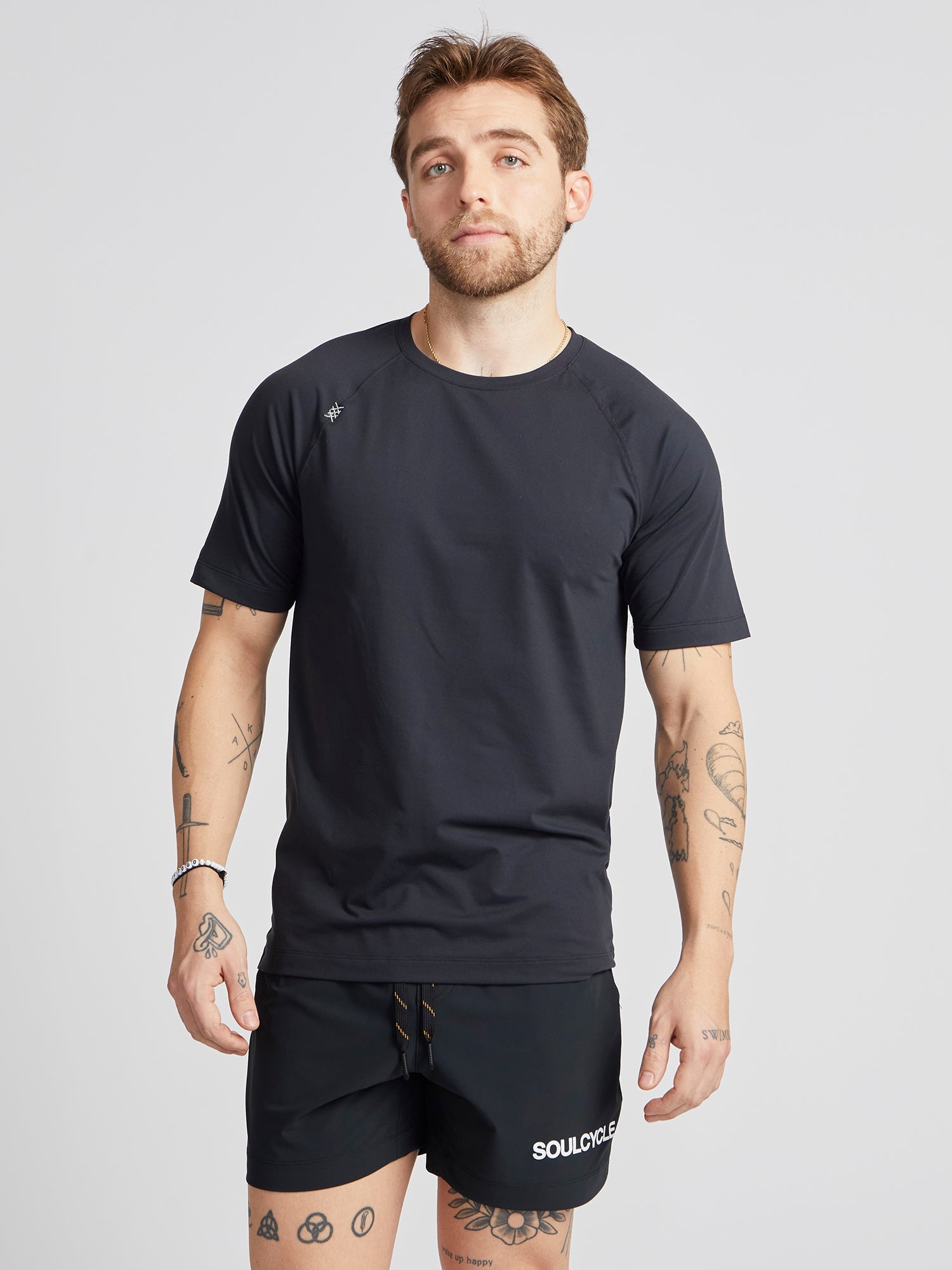 Men | Rhone | Reign Short Sleeve | Black
