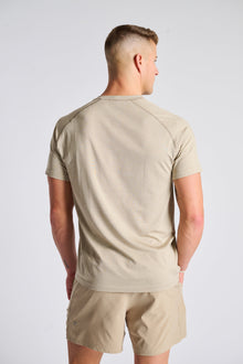 Men | Lululemon | Metal Vent Tech Short Sleeve | Light Ivory/Sheer Oak
