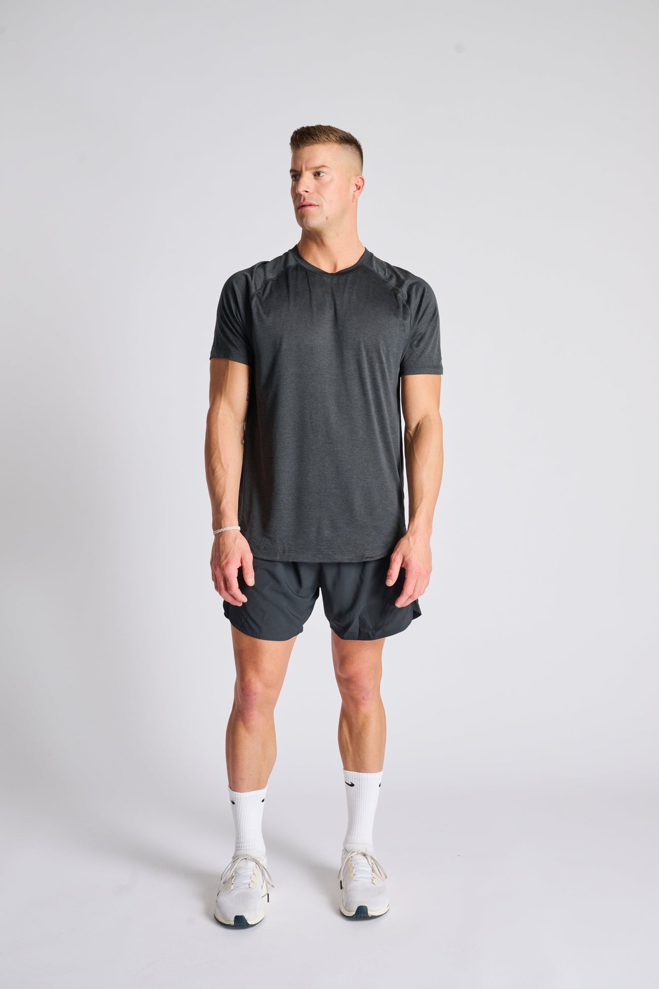 Men | Rhone | Atmosphere Tee | Black Heather