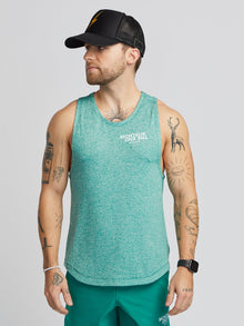 Men | Lululemon | License To Train Tank BARN | Cascadia Green