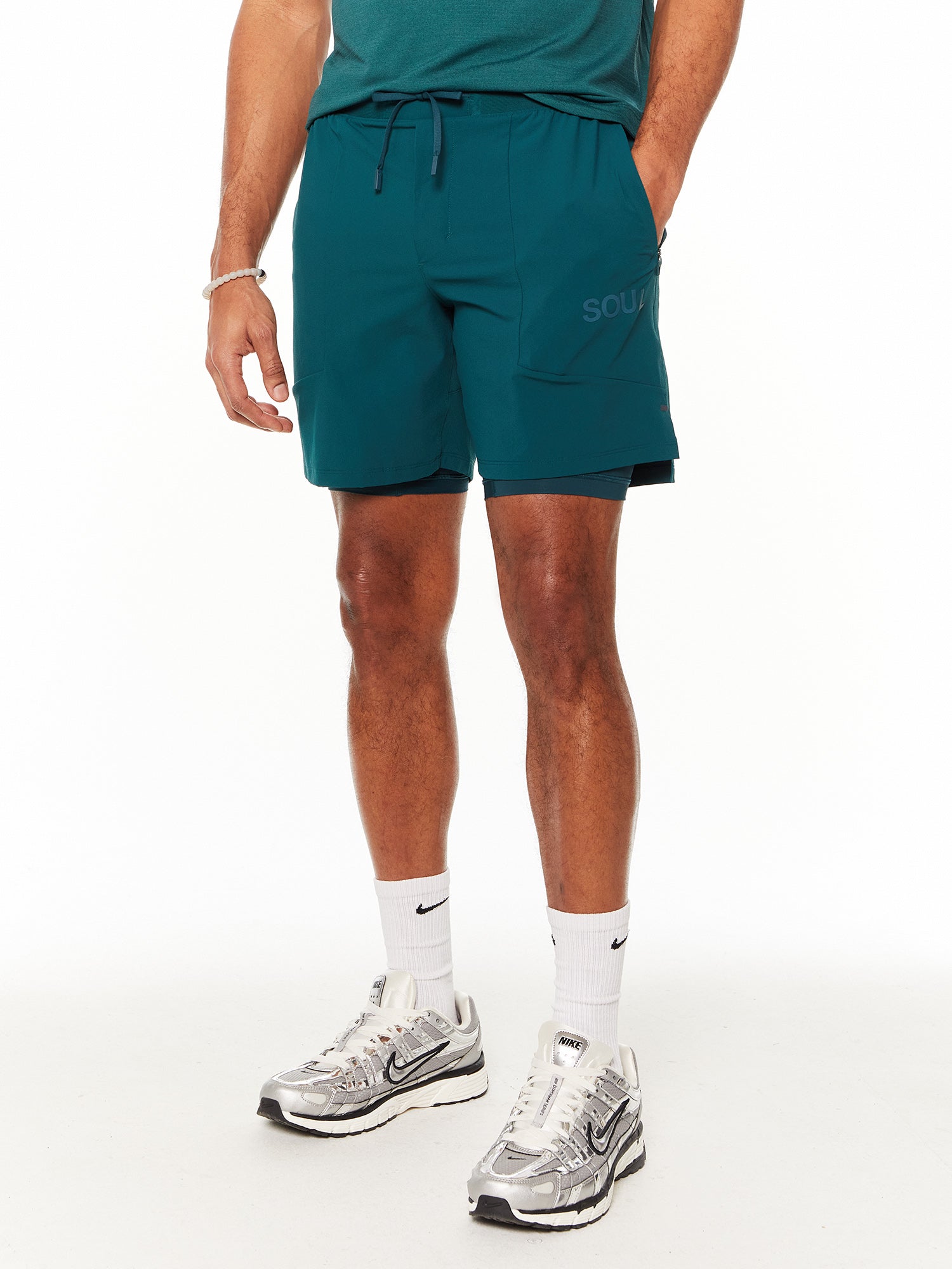 Lululemon | 7" License to Train Lined Short | Storm Teal