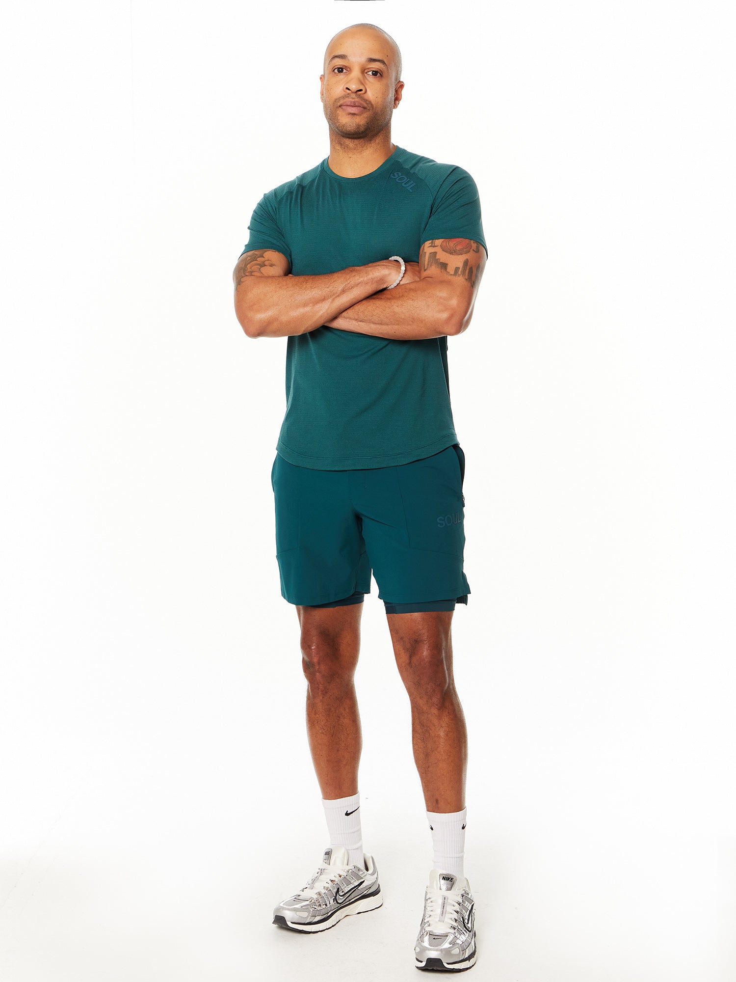 Lululemon | 7" License to Train Lined Short | Storm Teal