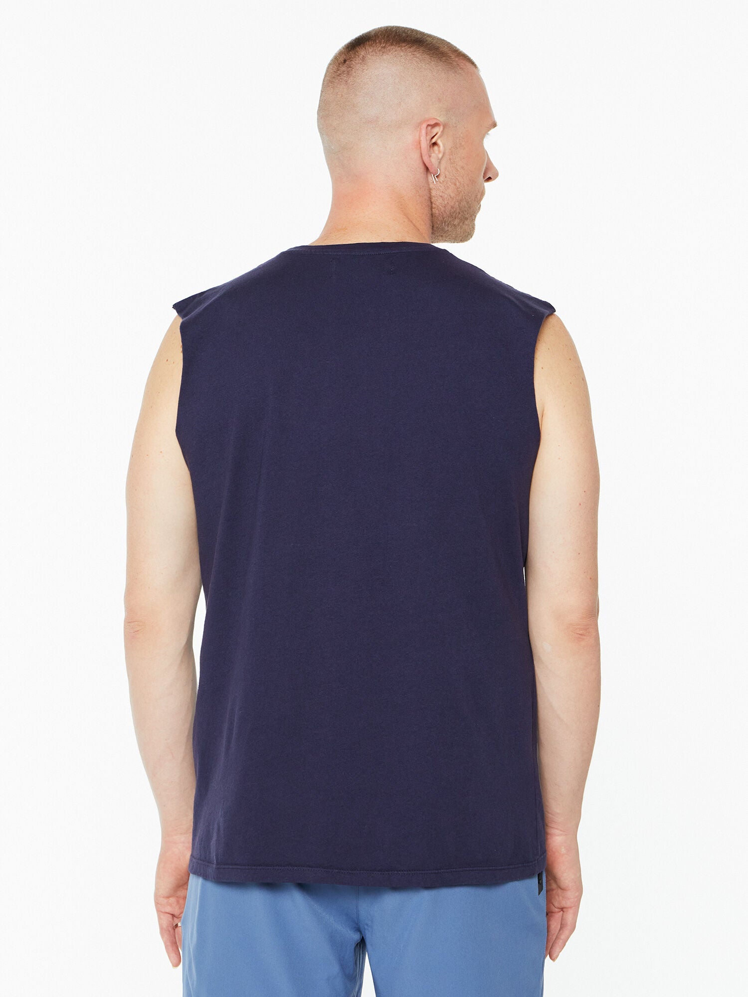 Men | Soul by SoulCycle | All Souls Muscle Tank Navy | Navy