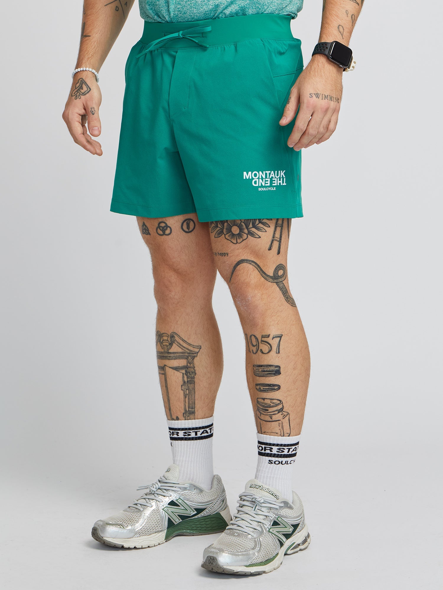 Men | Lululemon | Zeroed In Short 5" BARN | Cascadia Green