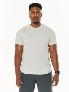 Lululemon | License to Train Short-Sleeve Shirt 'EAST' | Bone