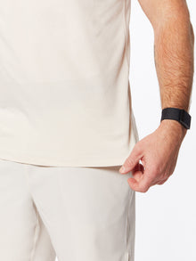 Men | Yellow by SoulCycle | Breeze Seamless Tee Khaki | Khaki