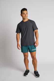 Men | Rhone | Reign Short Sleeve | Black Heather