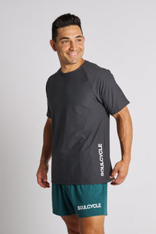 Men | Rhone | Reign Short Sleeve | Black Heather