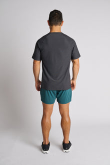 Rhone | Reign Short Sleeve | Black Heather