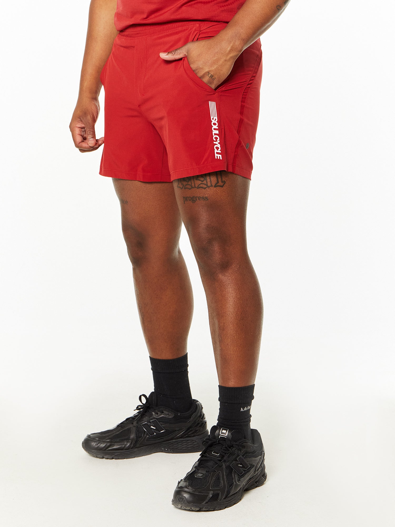 Lululemon | 5" Pace Breaker Lined Short | Sport Red