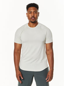 Lululemon | License to Train Short-Sleeve Shirt 'BARN' | Bone