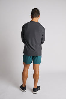 Men | Rhone | Reign Long Sleeve | Black Heather