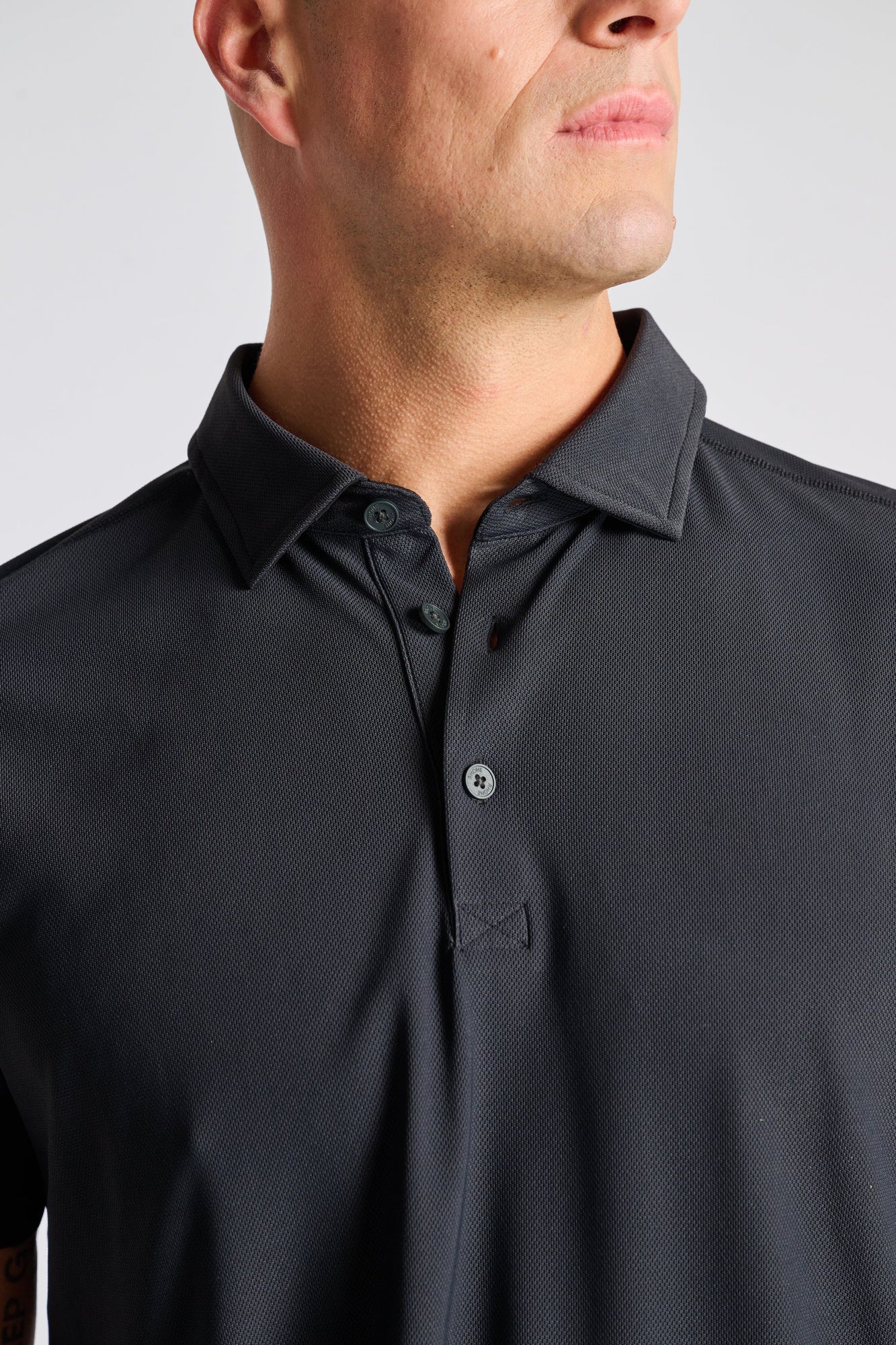Men | Rhone | Regatta Pique Polo | Black
