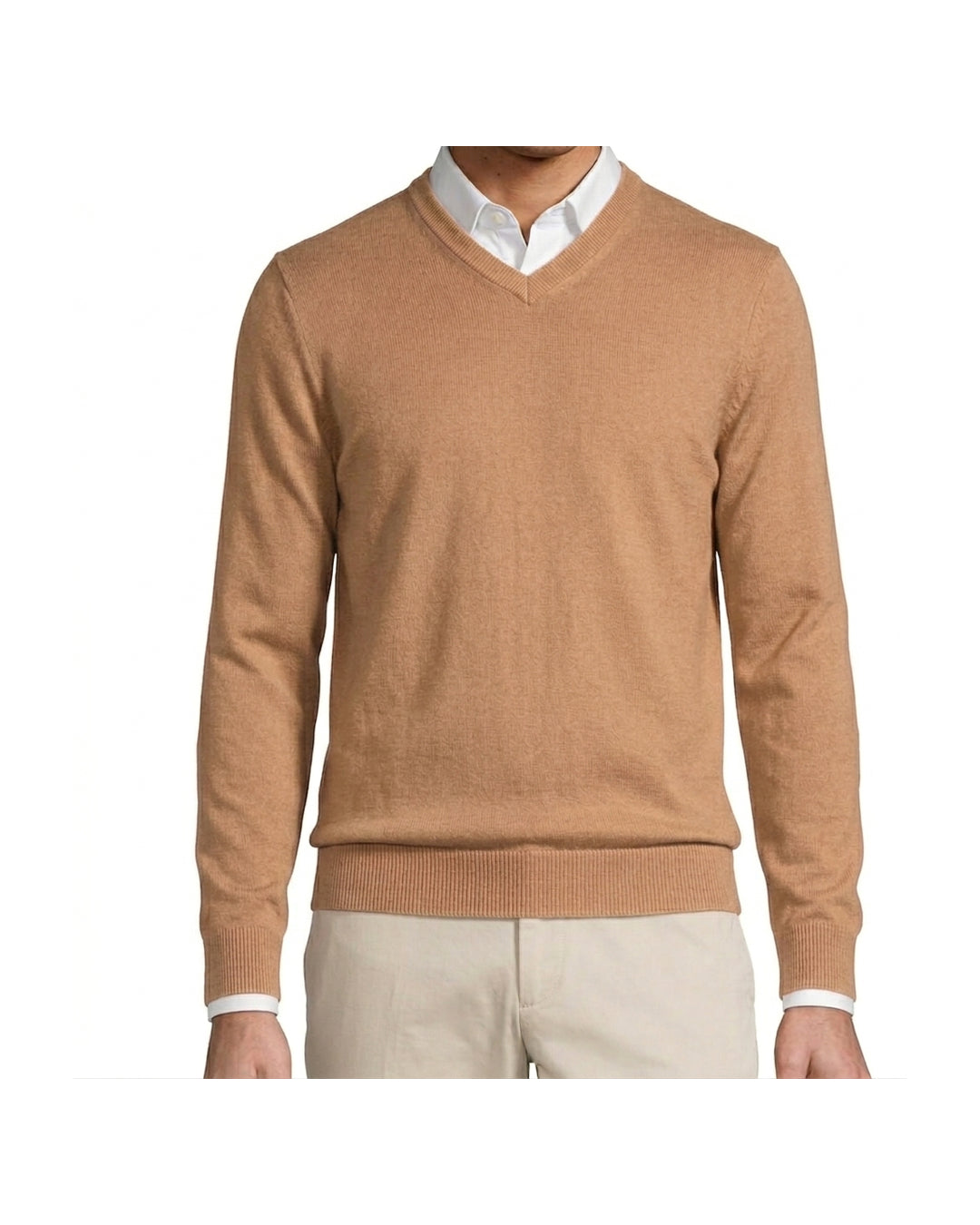 Amicale Cashmere | Men | Men's Sweater | Camel