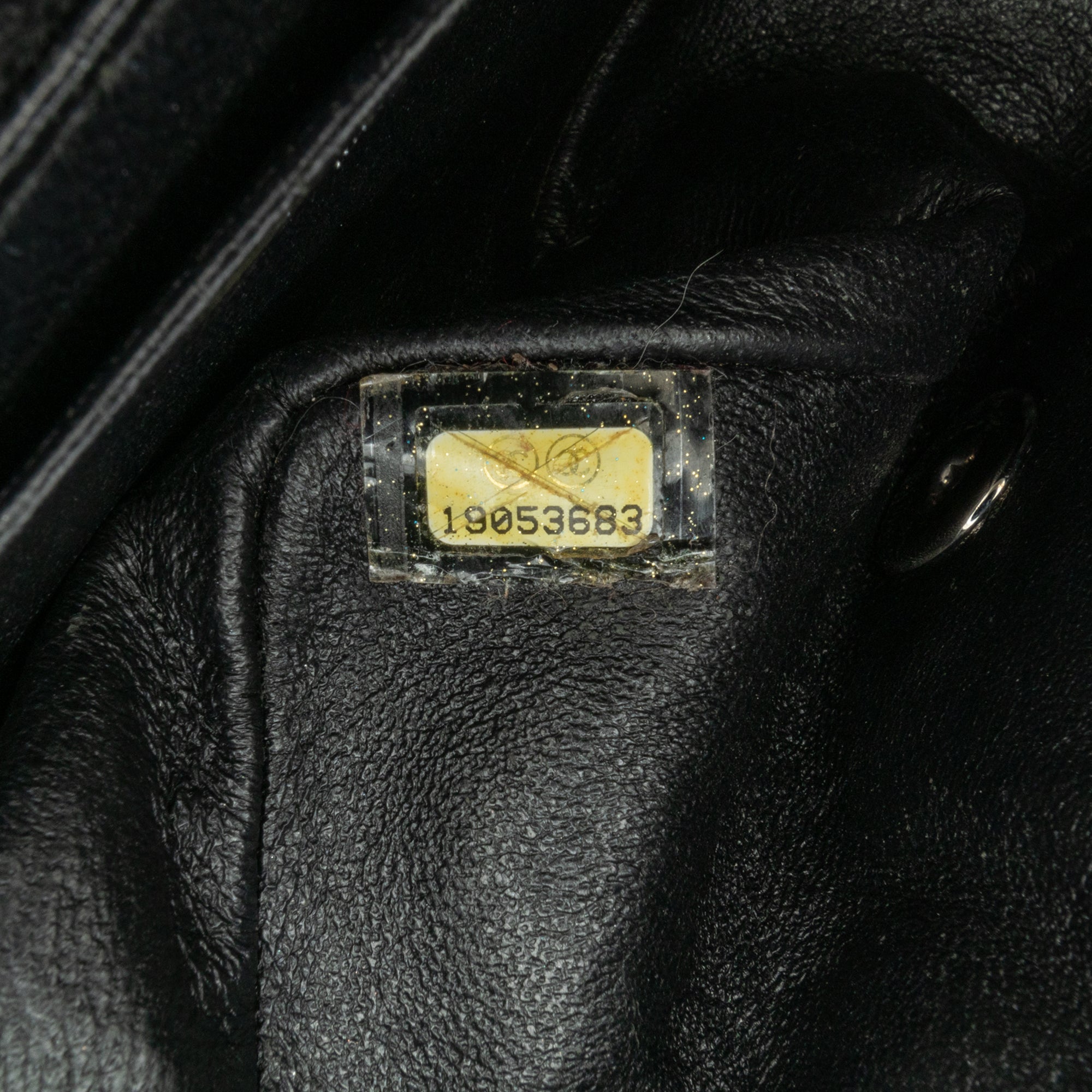 Chanel | Pre-Owned Mini Square Classic Patent Single Flap - II | Black