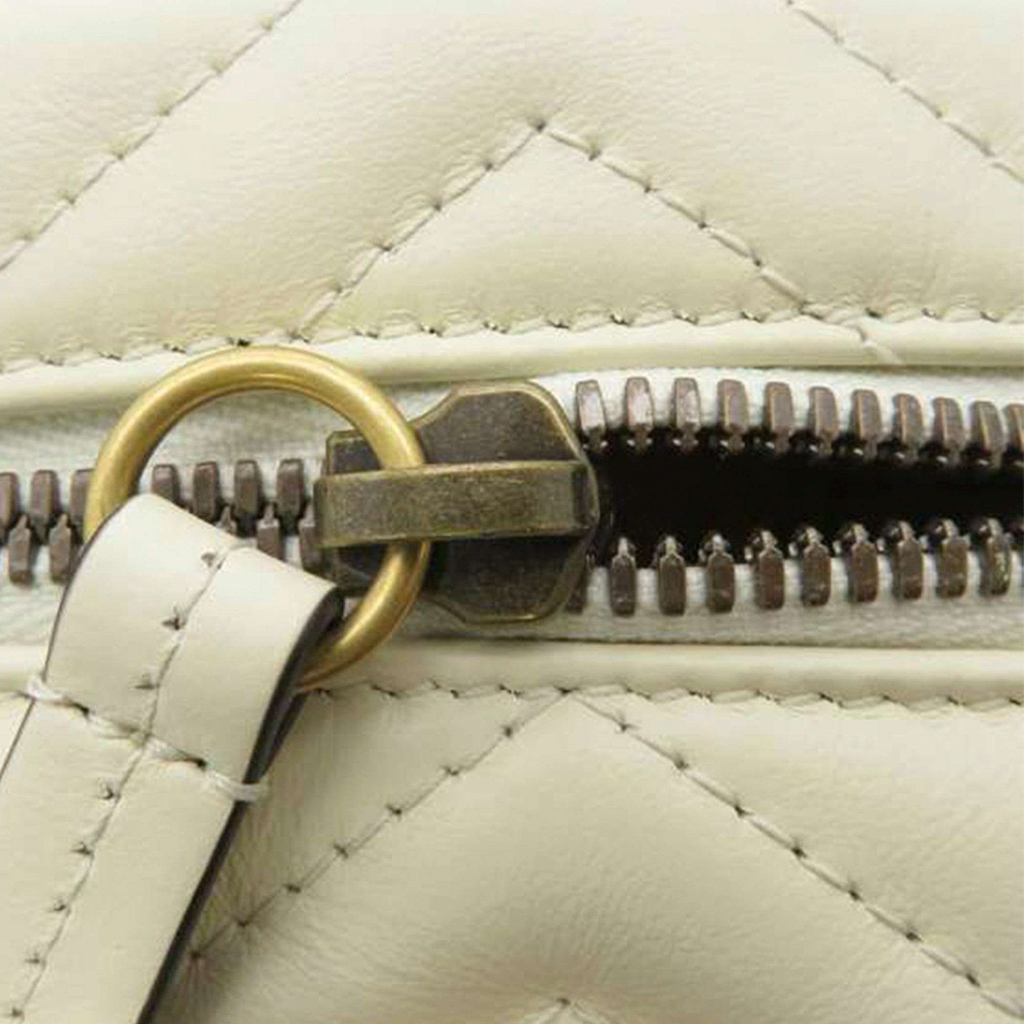 Gucci Pre-Owned Mini GG Marmont Matelasse Backpack | Women | White (V2)