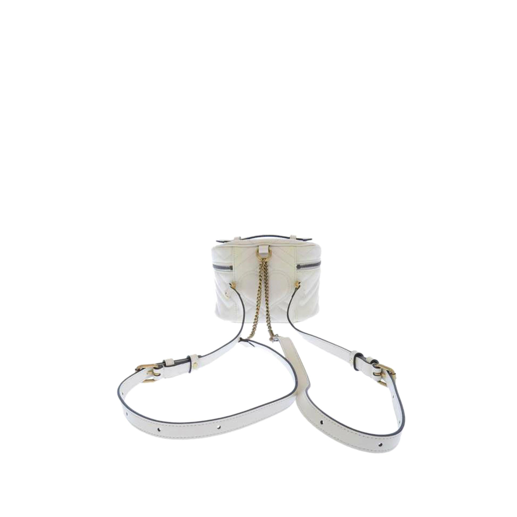 Gucci | Pre-Owned Mini GG Marmont Matelasse Backpack | White