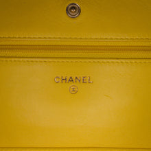 Chanel Pre-Owned Classic Lambskin Wallet on Chain | Women | Yellow