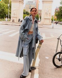 Women | Southern Nights Cargo Jean | Stonewash