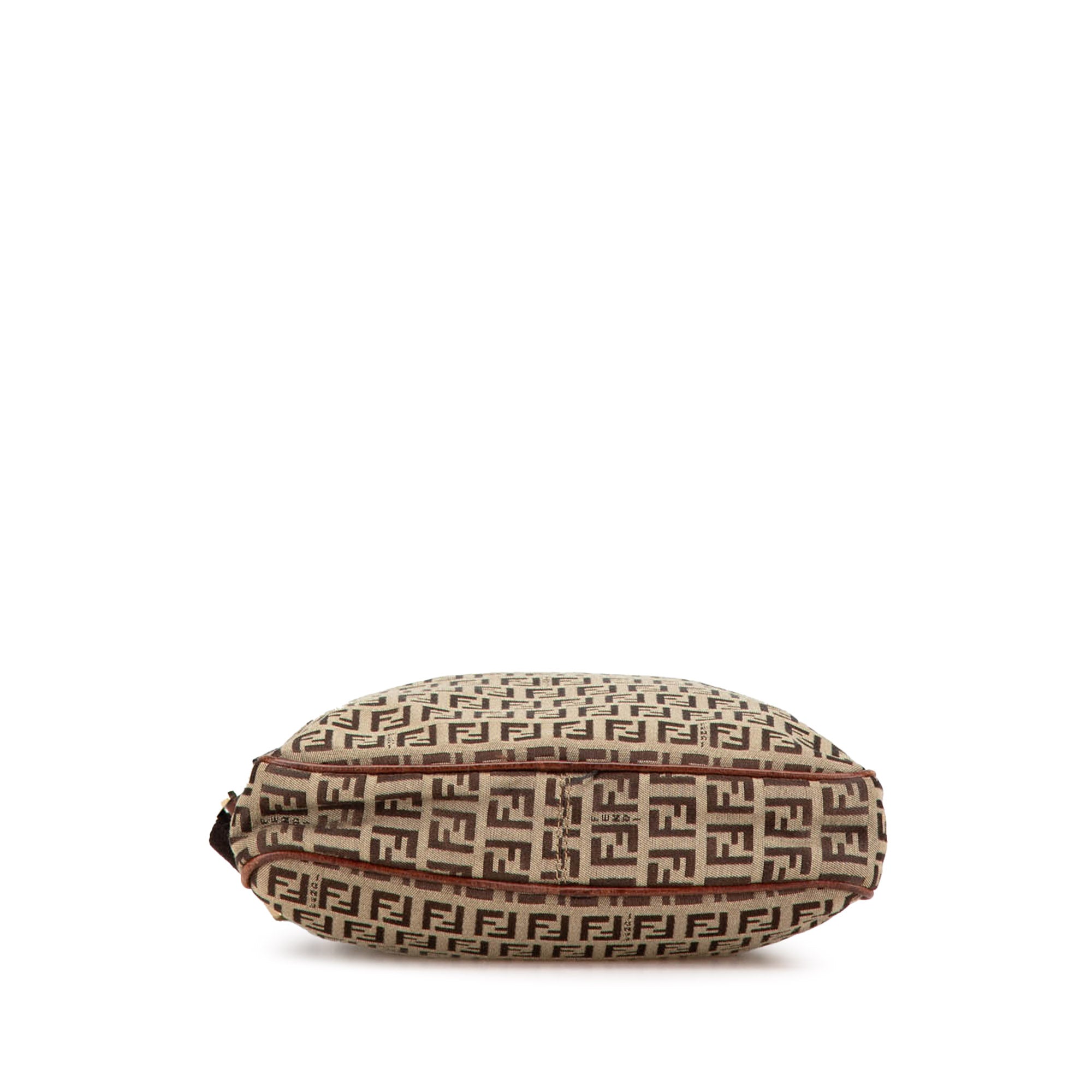 Luxclusif | Fendi | Pre-Owned Zucchino Canvas Crossbody - VIII | Beige