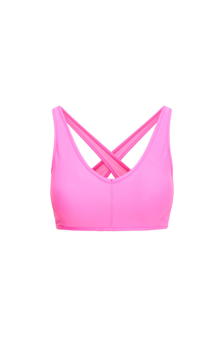 Womens | Solange Sports Bra | Aurora Pink