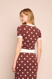 Sona Top | Cocoa Dot