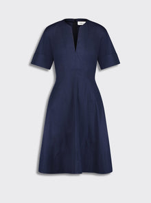 Sora Flared Dress | Navy