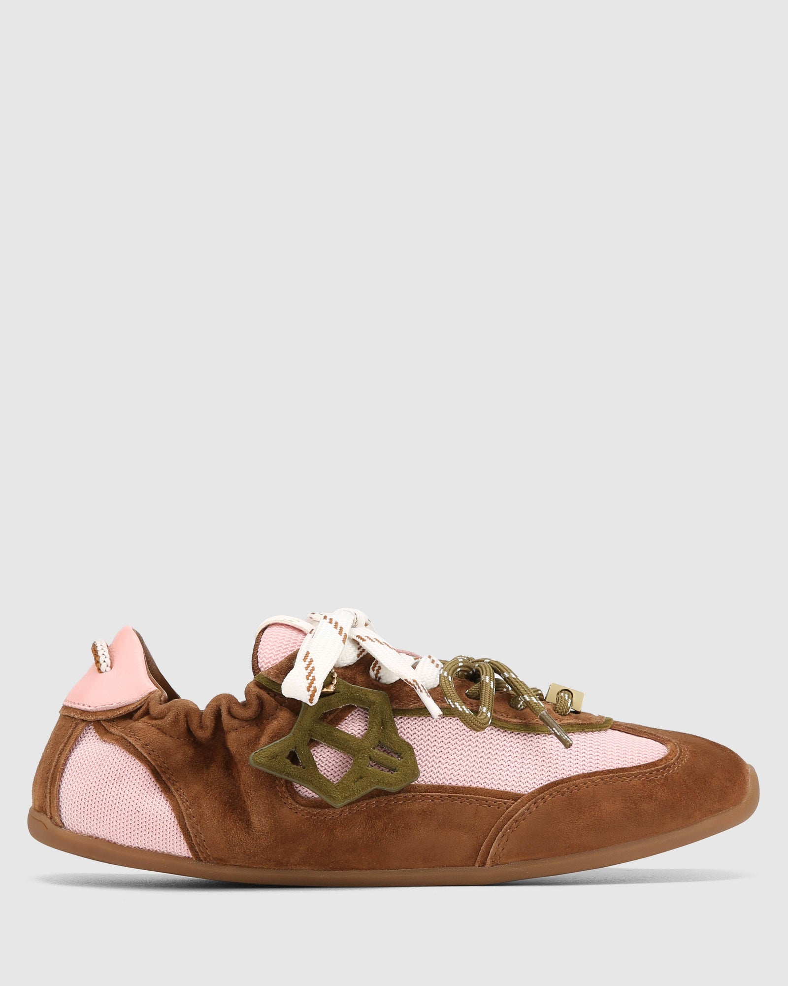Womens | Soul Suede Sneaker | Tank/Pink
