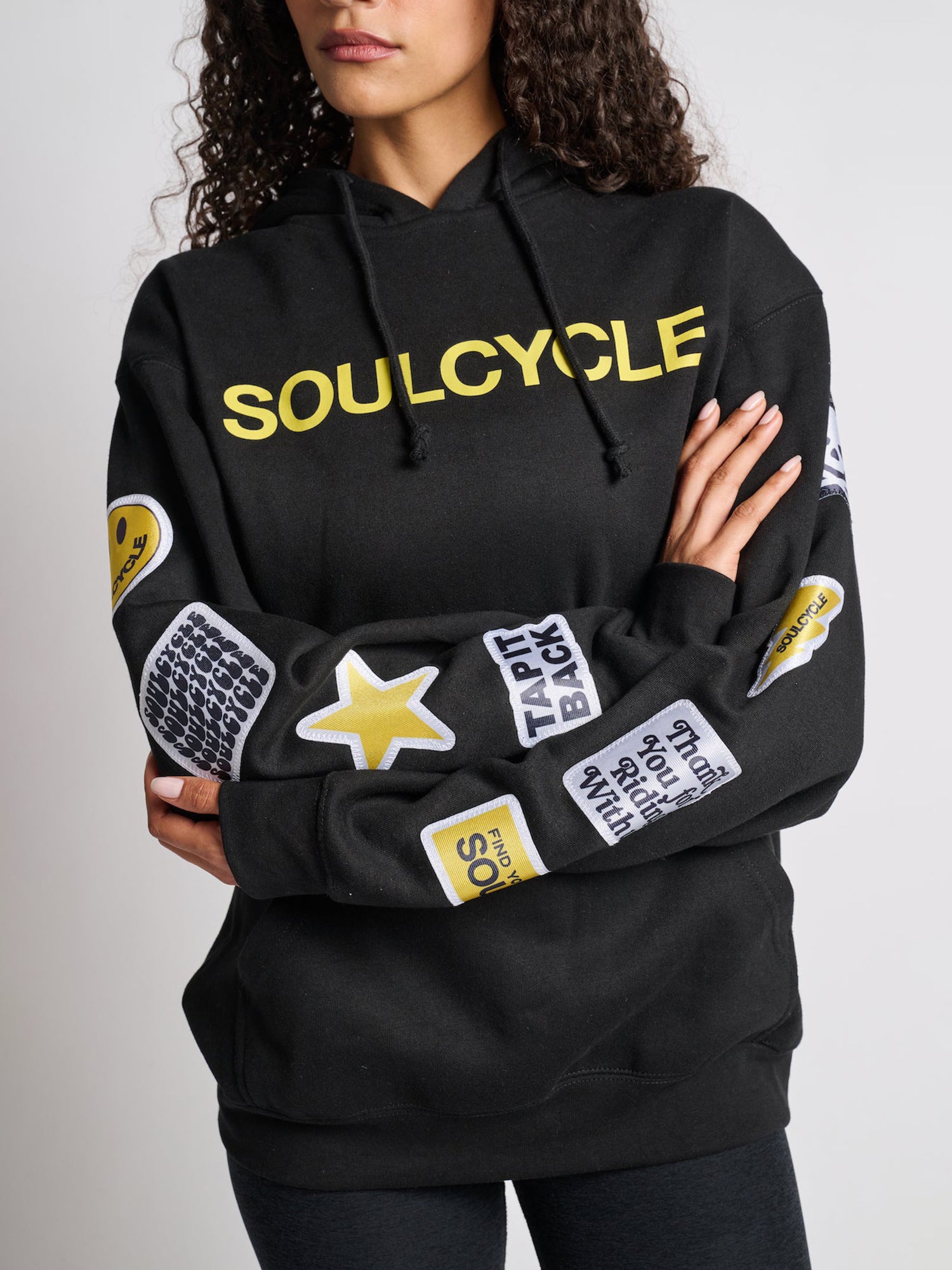 Women | BROdenim | SoulCycle Hoodie | Black