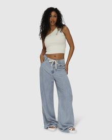 Women | Set On You Wide Leg Pants | Stonewash