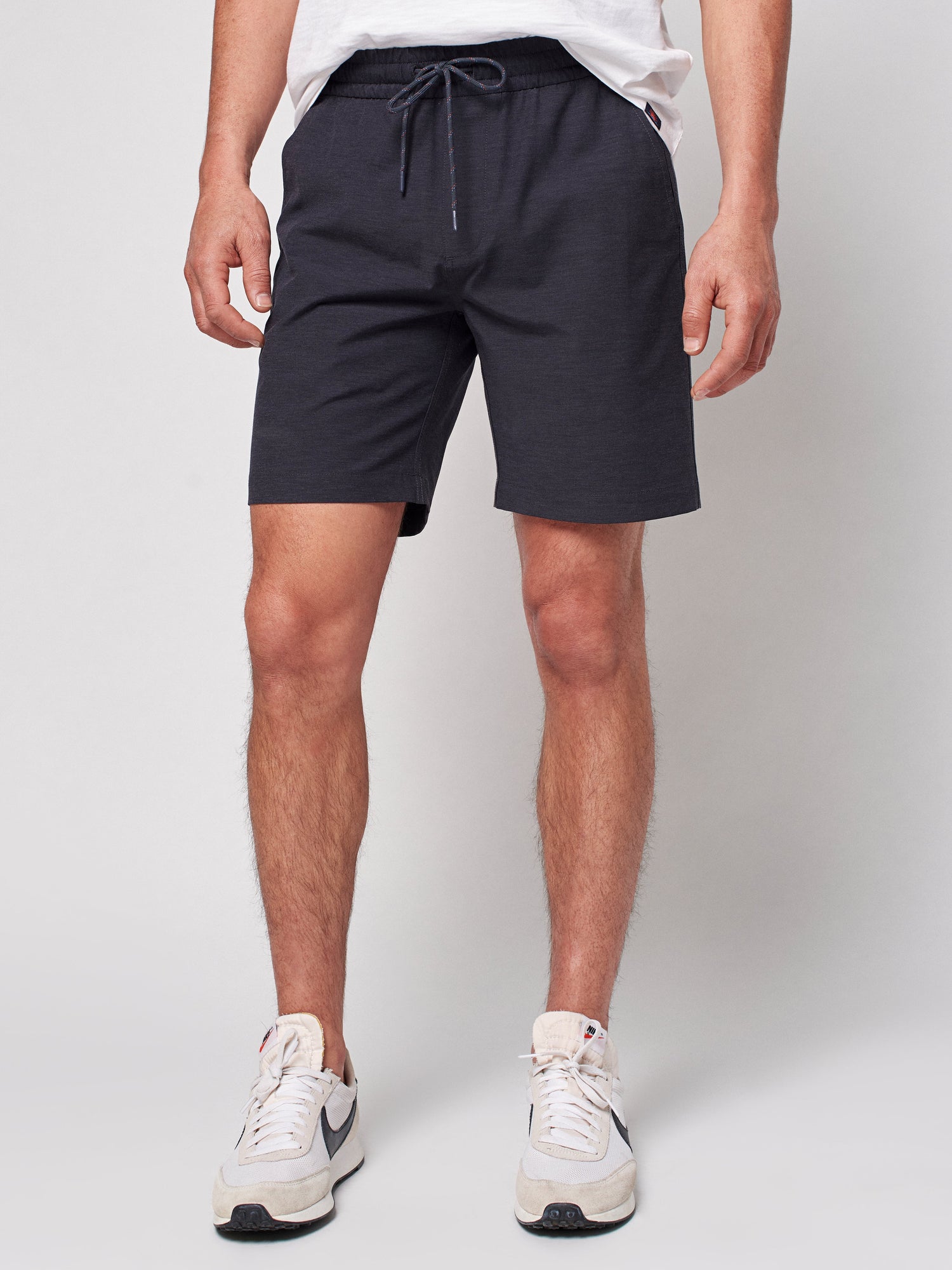 Mens | Drawstring All Day Shorts (8in Inseam) | Charcoal