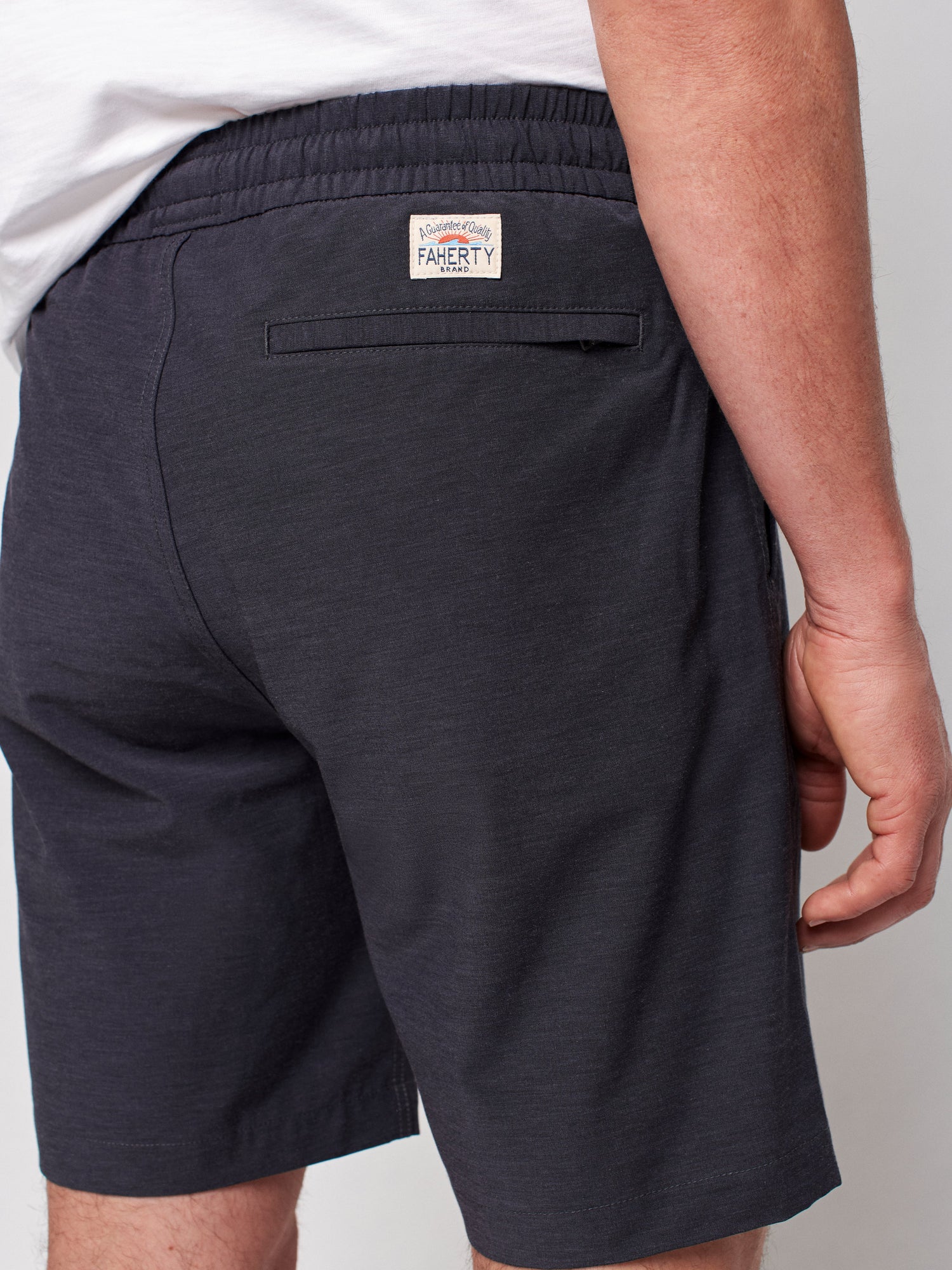 Mens | Drawstring All Day Shorts (8in Inseam) | Charcoal