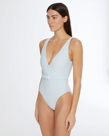 Pale Blue/White