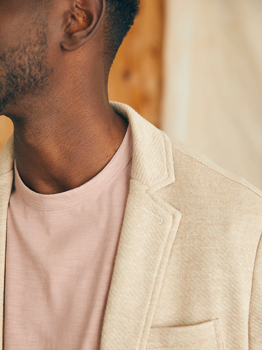 Mens - Inlet Knit Blazer | Sahara Fields Melange