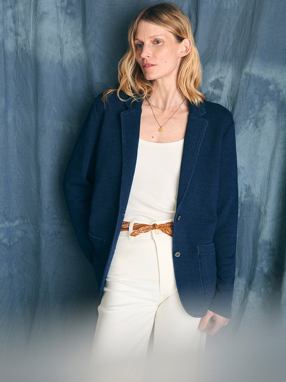 Womens - Inlet Blazer | Hendricks Indigo Wash