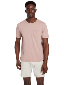 Sunwashed Pocket Tee by Faherty in Spring Quartz