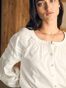 Womens - Enna Top | White