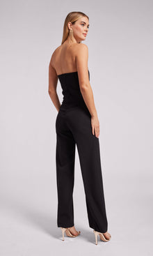 Elore Crepe Jumpsuit | Black