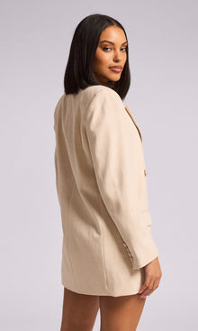 Destin Light Suiting Blazer | Tan