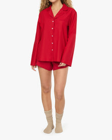 Classic Pajama Top | Scarlet