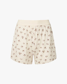 Boxer Short | Ivory/Chestnut