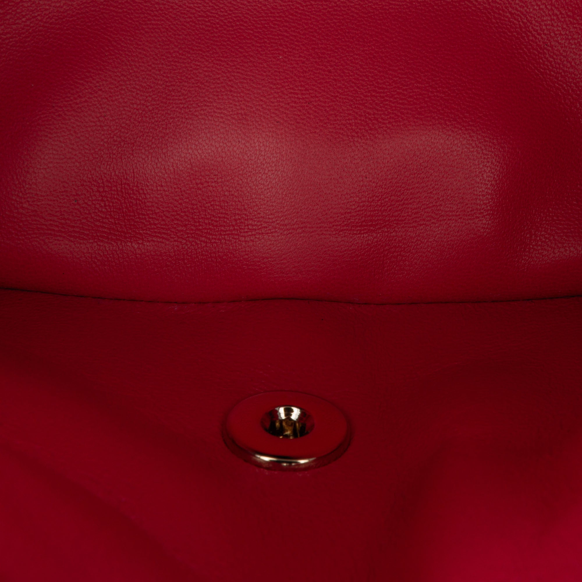 Chanel | Pre-Owned Medium Classic Chevron Lambskin Double Flap - III | Pink/Blush