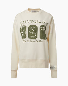 Oversized Crewneck Sweatshirt | Off White (V2)