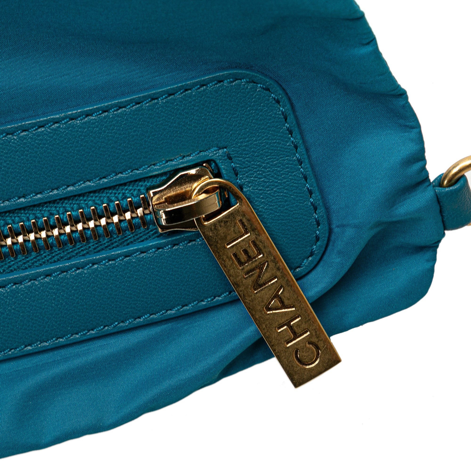 Chanel | Pre-Owned Maxi Tweed Chesterfield Single Flap | Blue