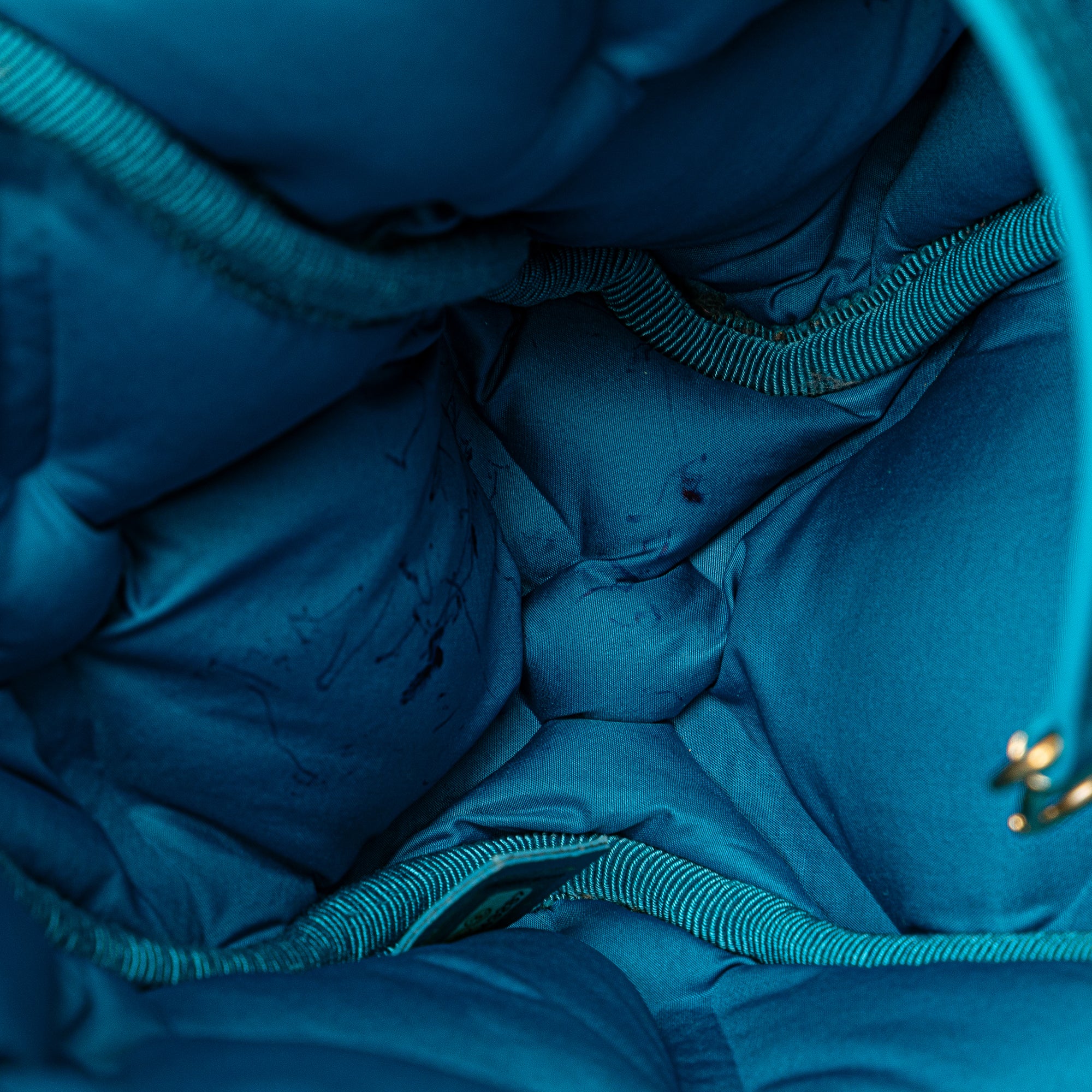 Chanel | Pre-Owned Maxi Tweed Chesterfield Single Flap | Blue