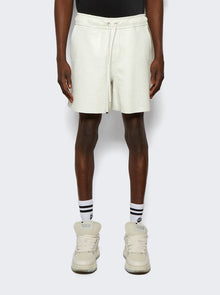 Amiri | Embossed Crocodile Shorts | White