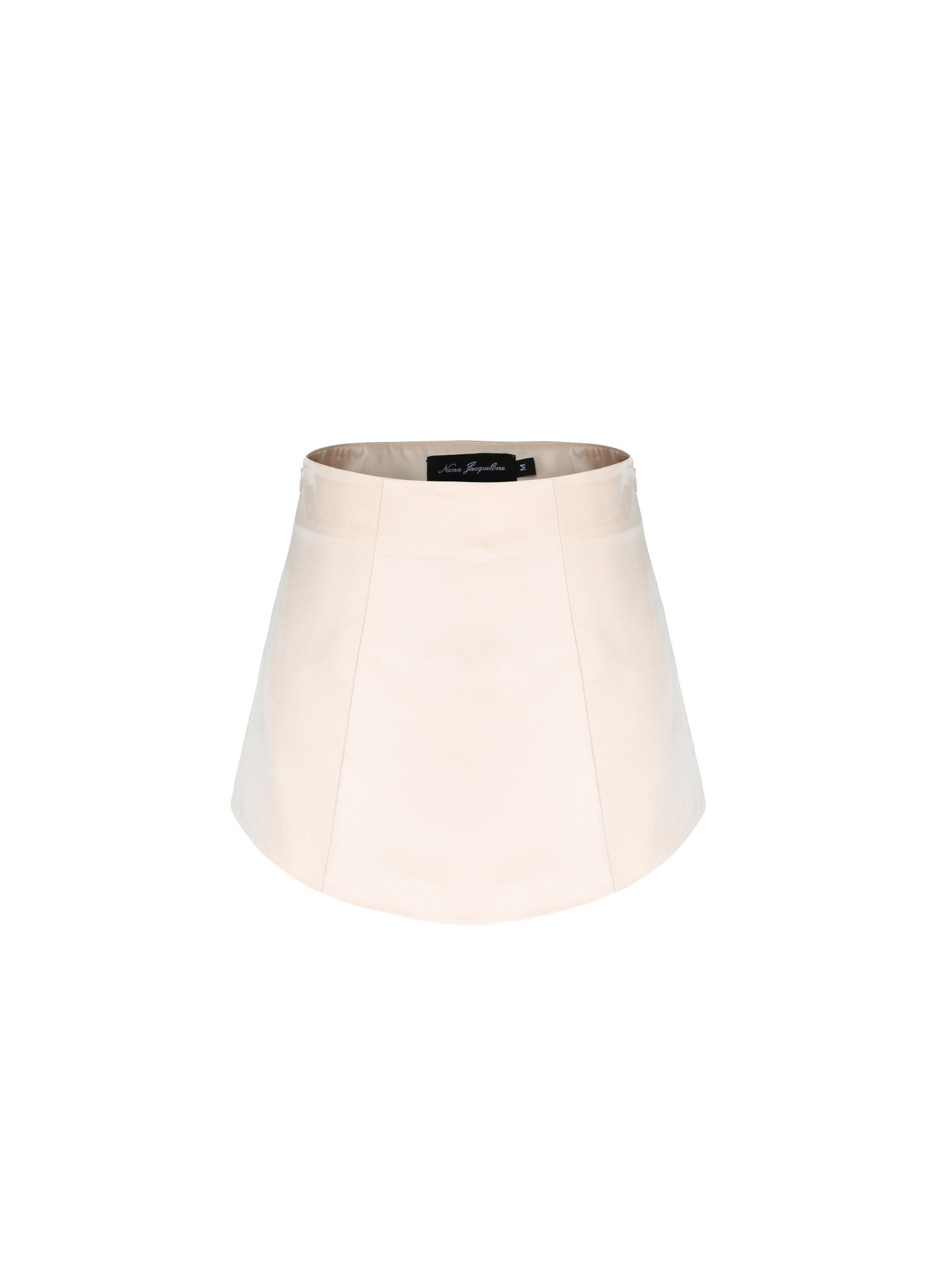 Kylie Satin Skirt | Champagne